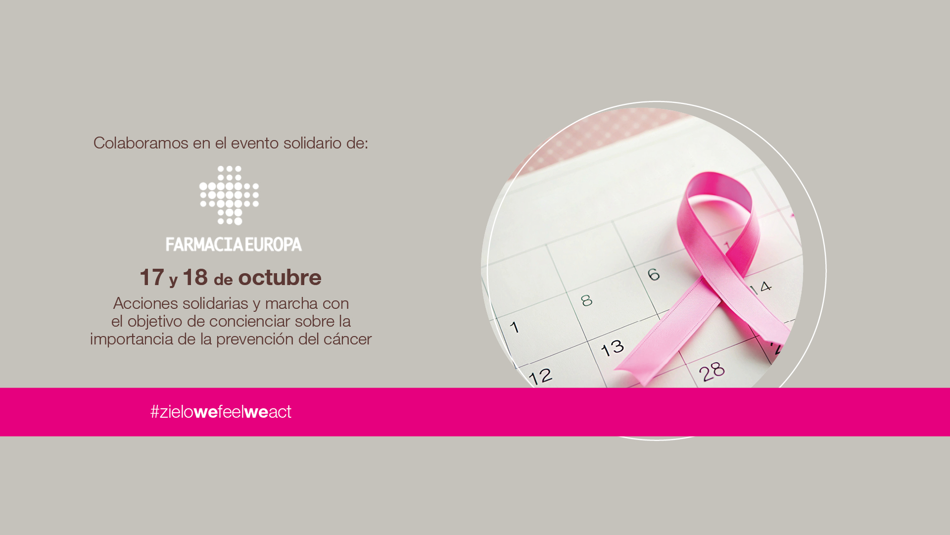 Iniciativas Día Internacional de la Lucha contra el Cáncer de Mama